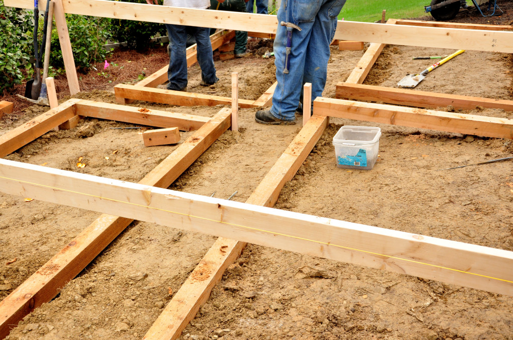 raised bed construction